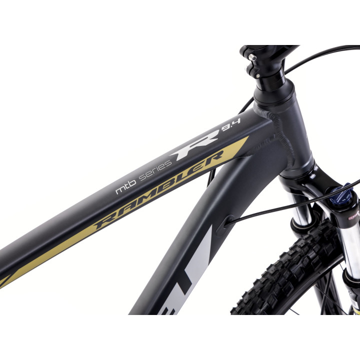 Dviratis Romet Rambler R9.4 CS 2025 graphite-gold