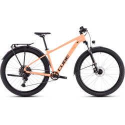 Dviratis Cube Aim Race Allroad 29 tangerine'n'black 2025 - nuotrauka 1