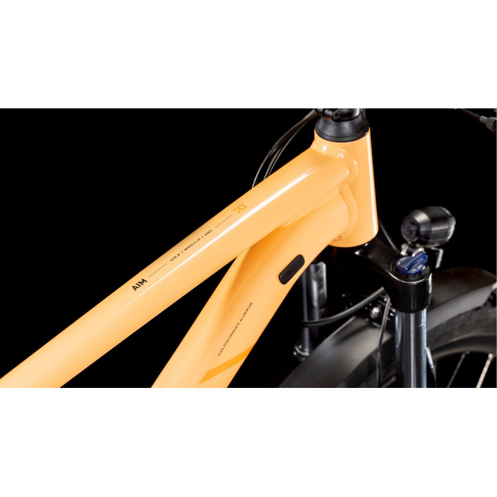 Dviratis Cube Aim Race Allroad 29 tangerine'n'black 2025