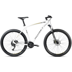 Dviratis Romet Rambler R7.4 27.5" 2023 white-gold - nuotrauka 2