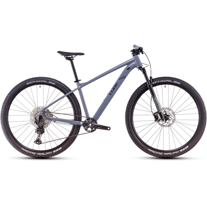 Dviratis Cube Reaction Pro 27.5 smoke'n'black 2025-S