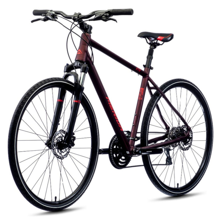 Dviratis Merida CROSSWAY 20 matt burgundy red
